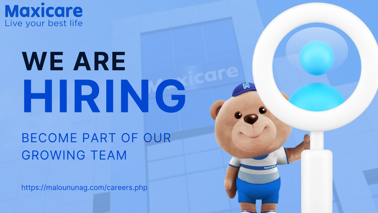HIRING: MAXICARE HEALTH BENEFIT CONSULTANTS